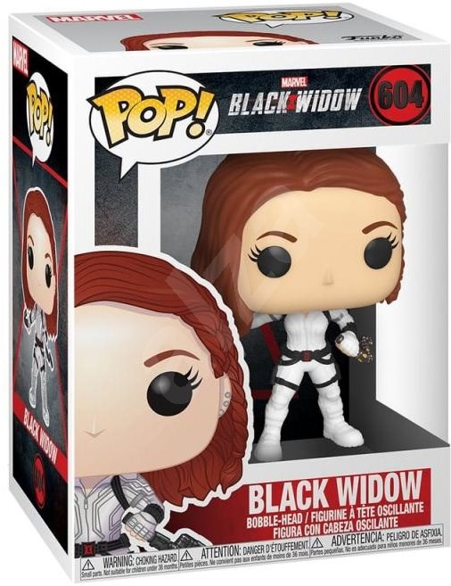 Funko POP Marvel: Black Widow – Black Widow (White Suit) - Figurka