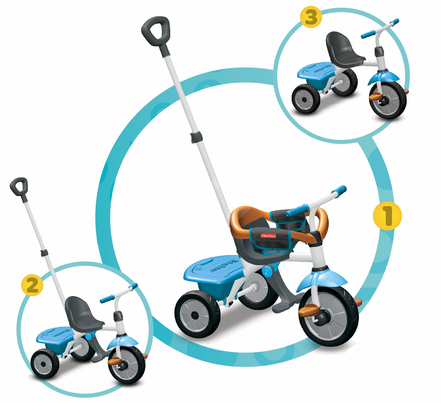 fisher price smart trike