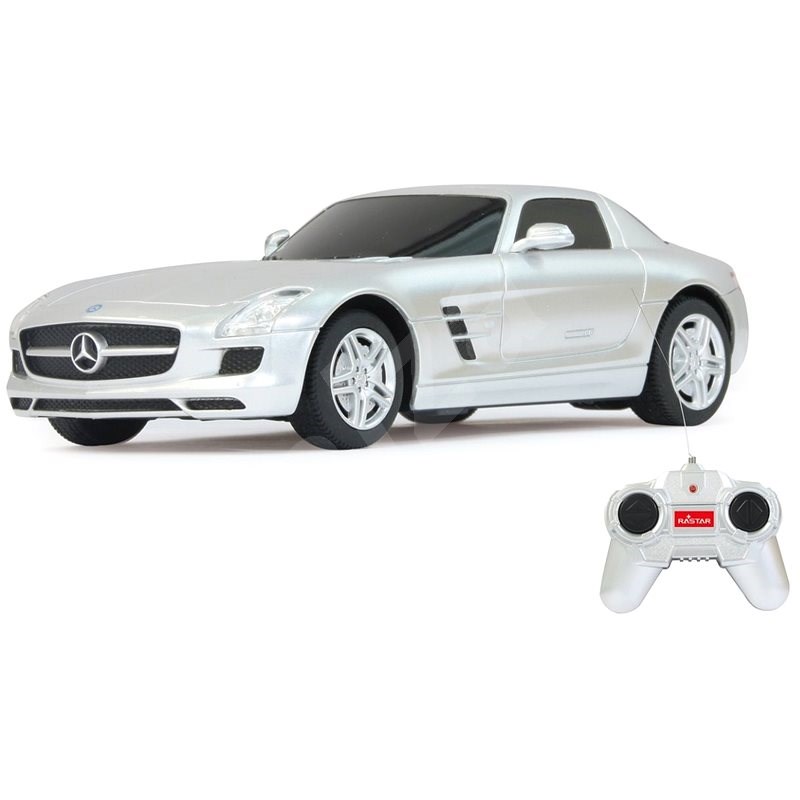 Jamara Mercedes Benz Sls Amg Silber 1 24 27mhz Rc Auto Na Dalkove Ovladani Alza Cz