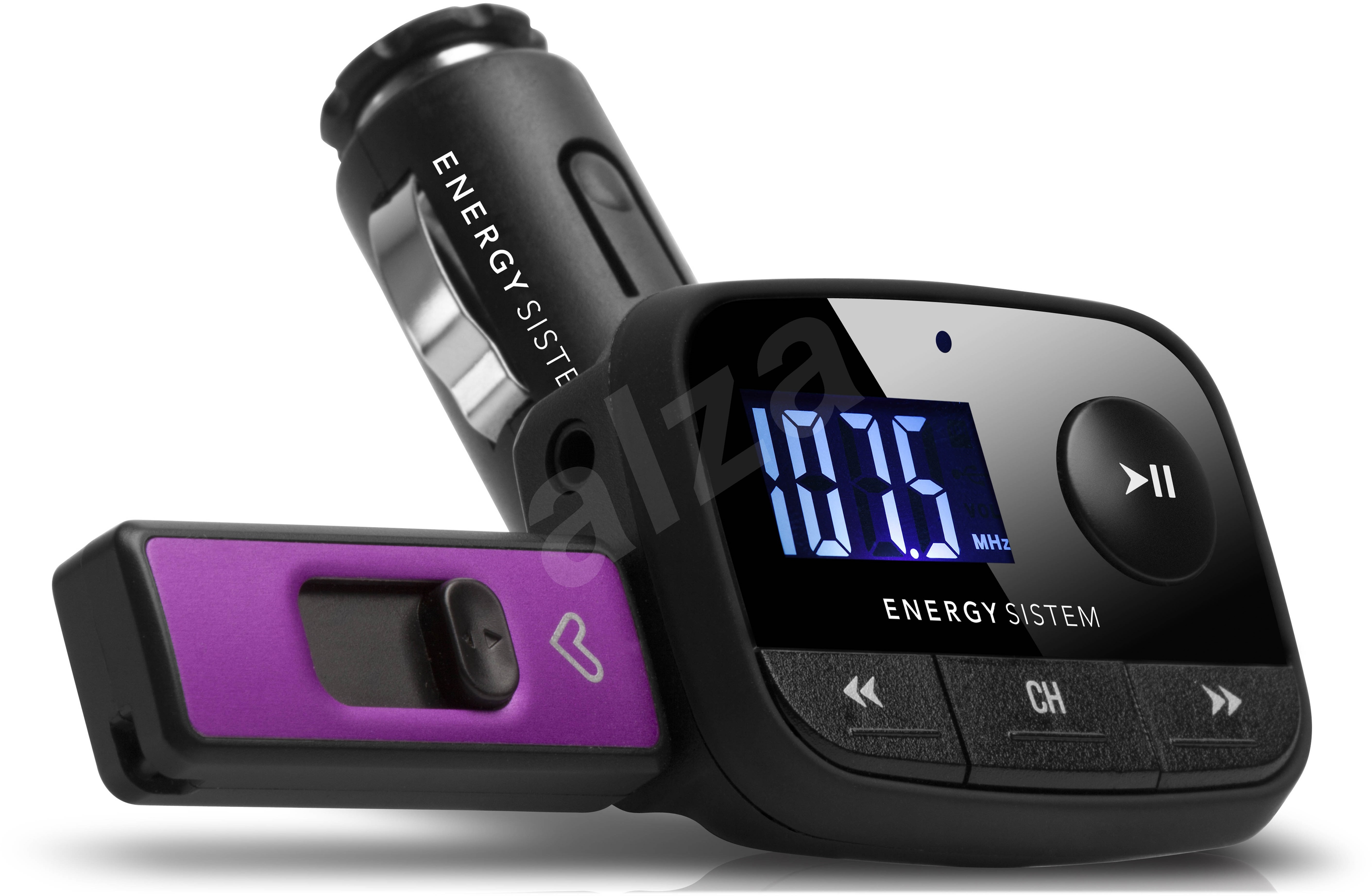 Energy Sistem Car MP3 f2 Black Knight FM Transmitter Alza.cz