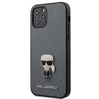 Karl Lagerfeld Saffiano Iconic Pro Apple Iphone 12 Pro Max Silver Kryt Na Mobil Alza Cz