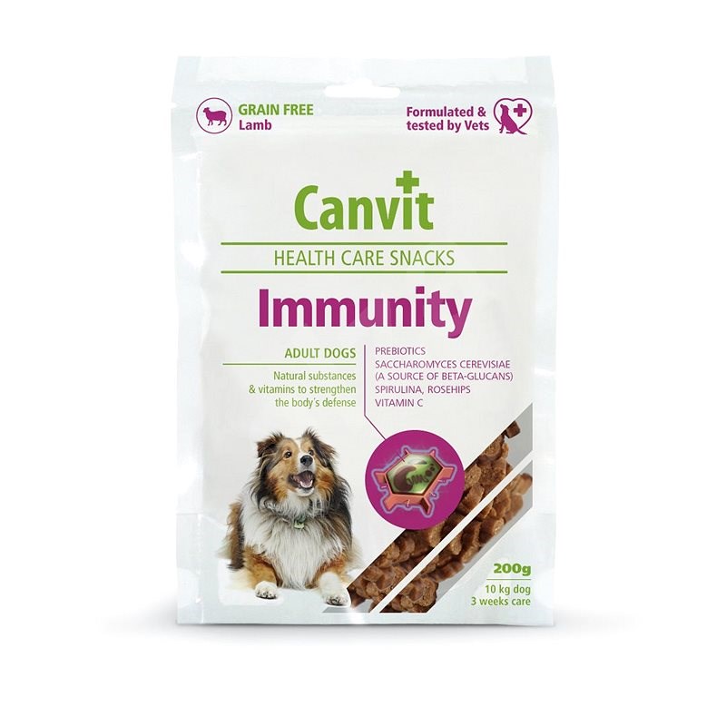 Canvit Snacks Immunity 200g - Pamlsky pro psy