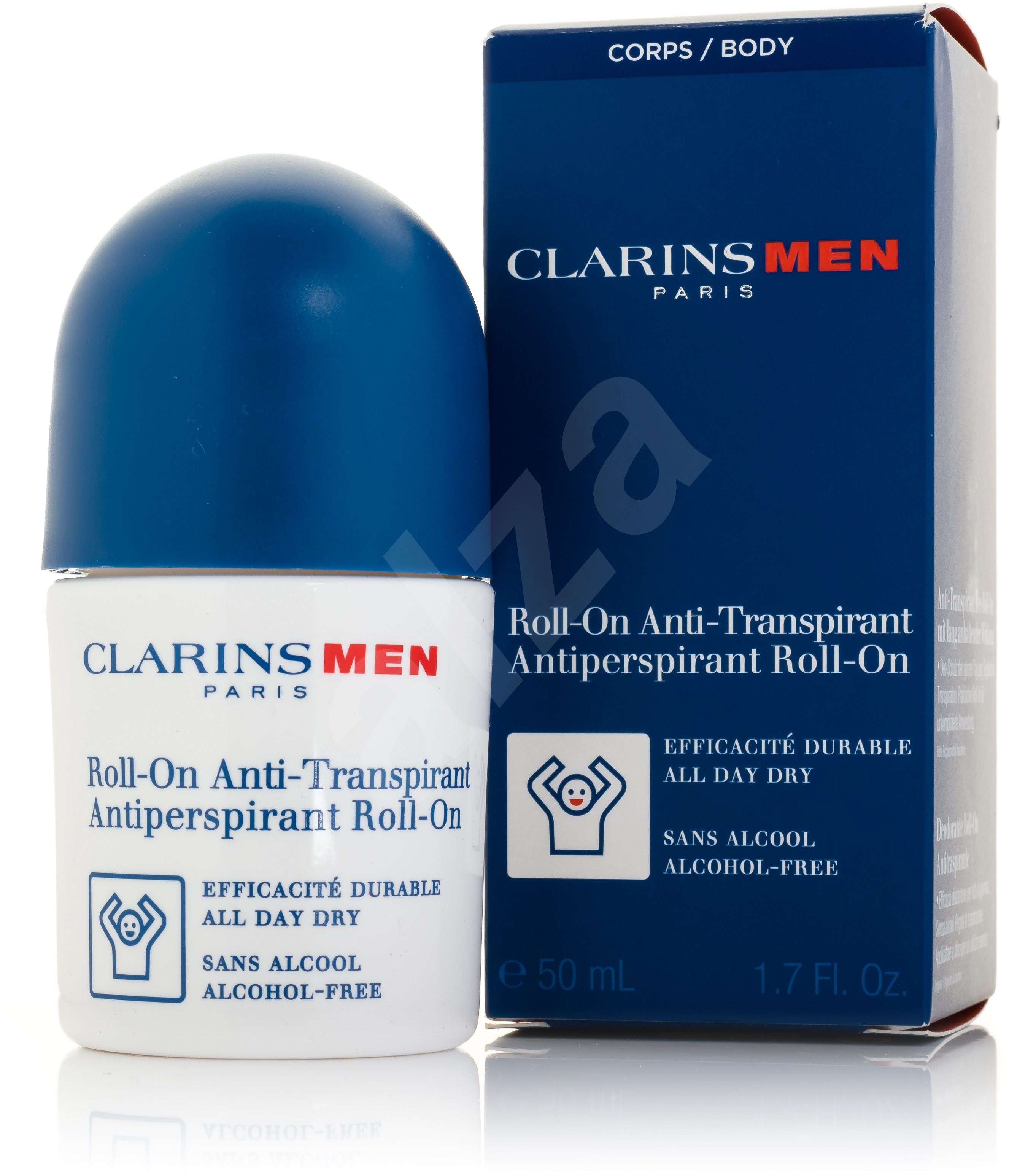 CLARINS Men Antiperspirant Roll-On 50 ml - Deodorant | Alza.cz