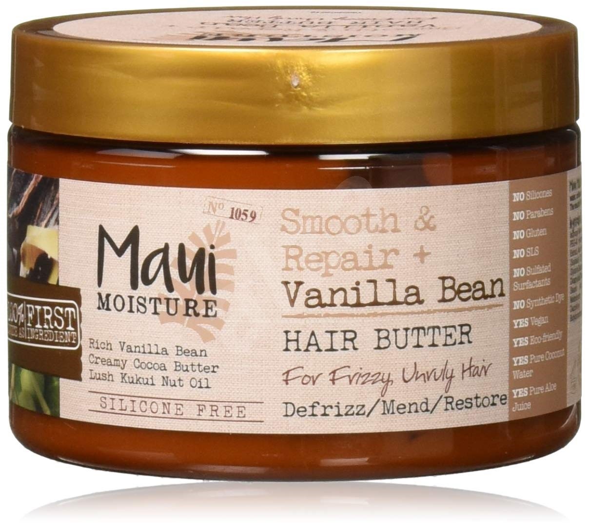 MAUI MOISTURE Vanilla Bean Frizzy and Unruly Hair Mask 340 g Maska na