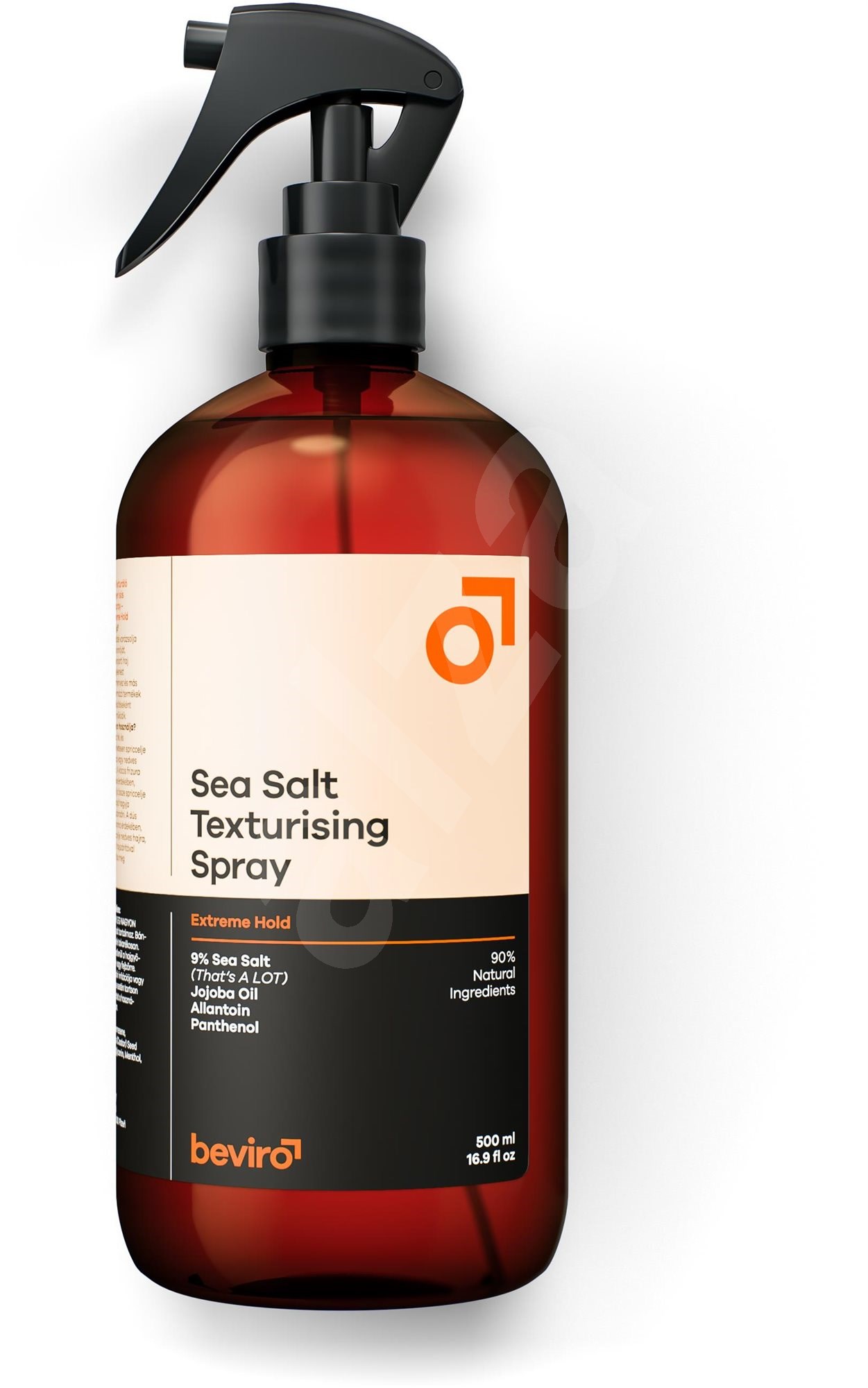 BEVIRO Sea Salt Texturising Spray Extreme Hold 500 ml Sprej na vlasy