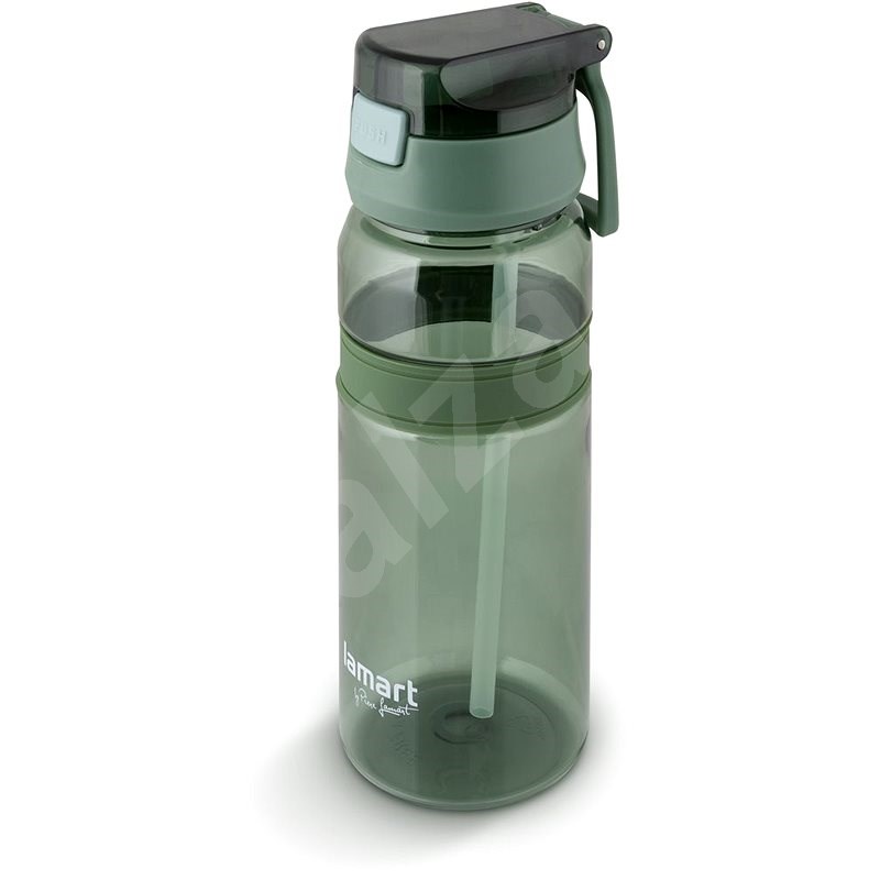 LAMART LT4059 STRAW 0,7L, zelená  - Láhev na pití
