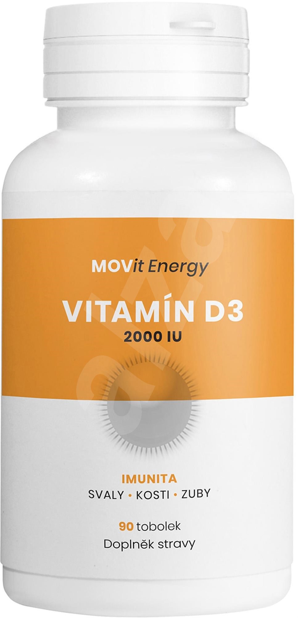 MOVit Vitamin D3 2000 I.U., 50 ucg, 90 tobolek Vitamín D Alza.cz