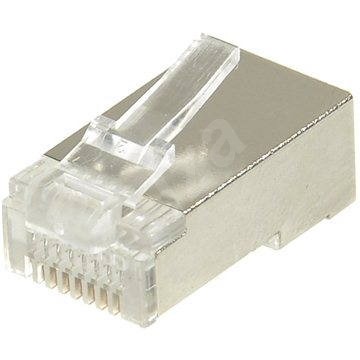 10-pack,Datacom RJ45, CAT5E, STP, 8p8c, stíněný, neskládaný, na drát - Konektor