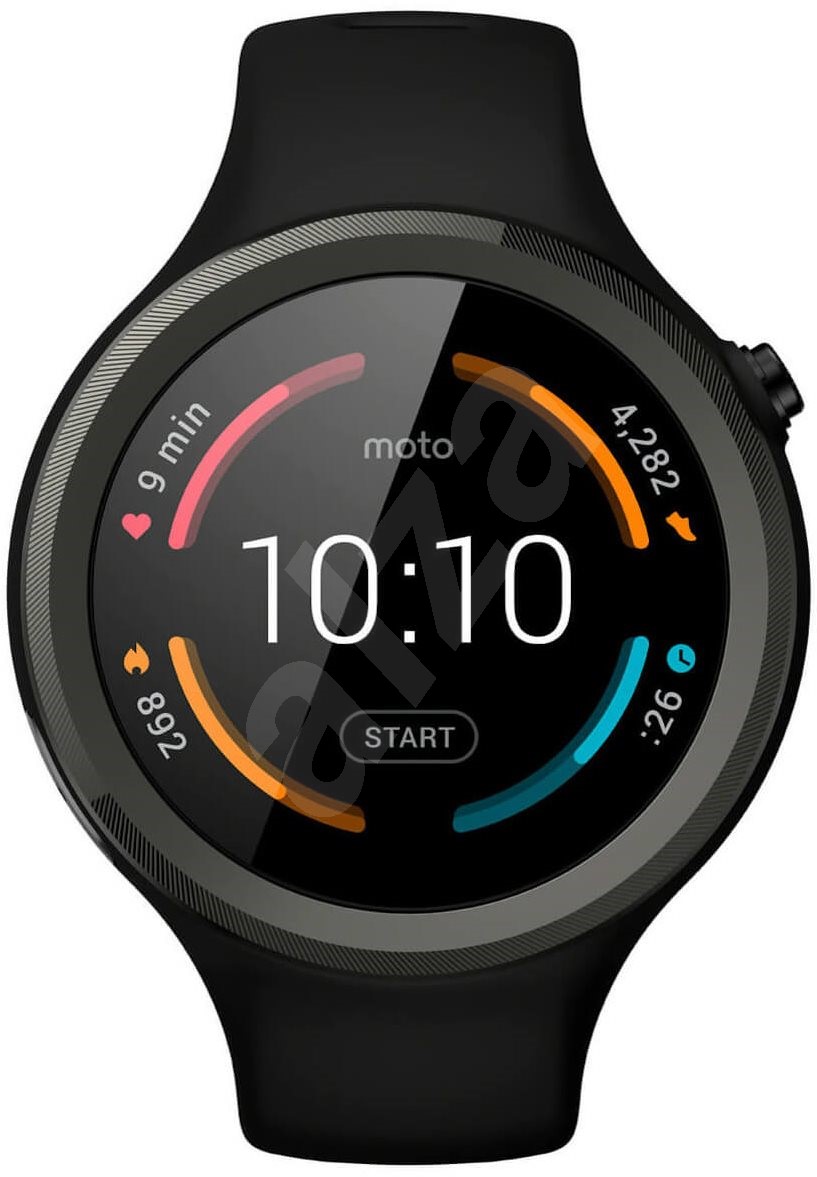 Motorola MOTO 360 Sport Black Chytré hodinky Alza.cz
