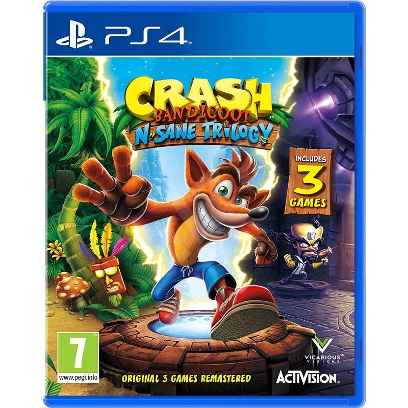 Crash Bandicoot N Sane Trilogy Ps4 Hra Na Konzoli Alza Cz