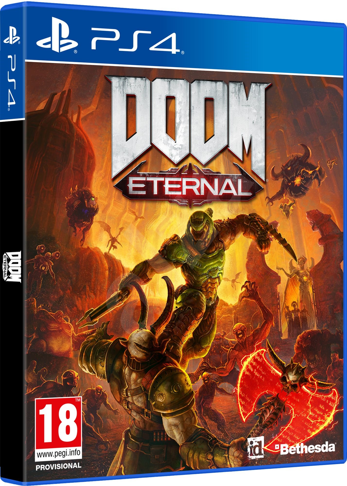 Сколько весит doom eternal ps4