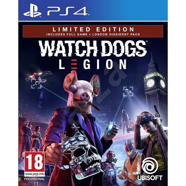 Watch Dogs Legion Limited Edition Ps4 Hra Na Konzoli Alza Cz
