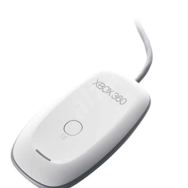 Microsoft XBOX 360 Wireless Controller + PC dongle White Gamepad