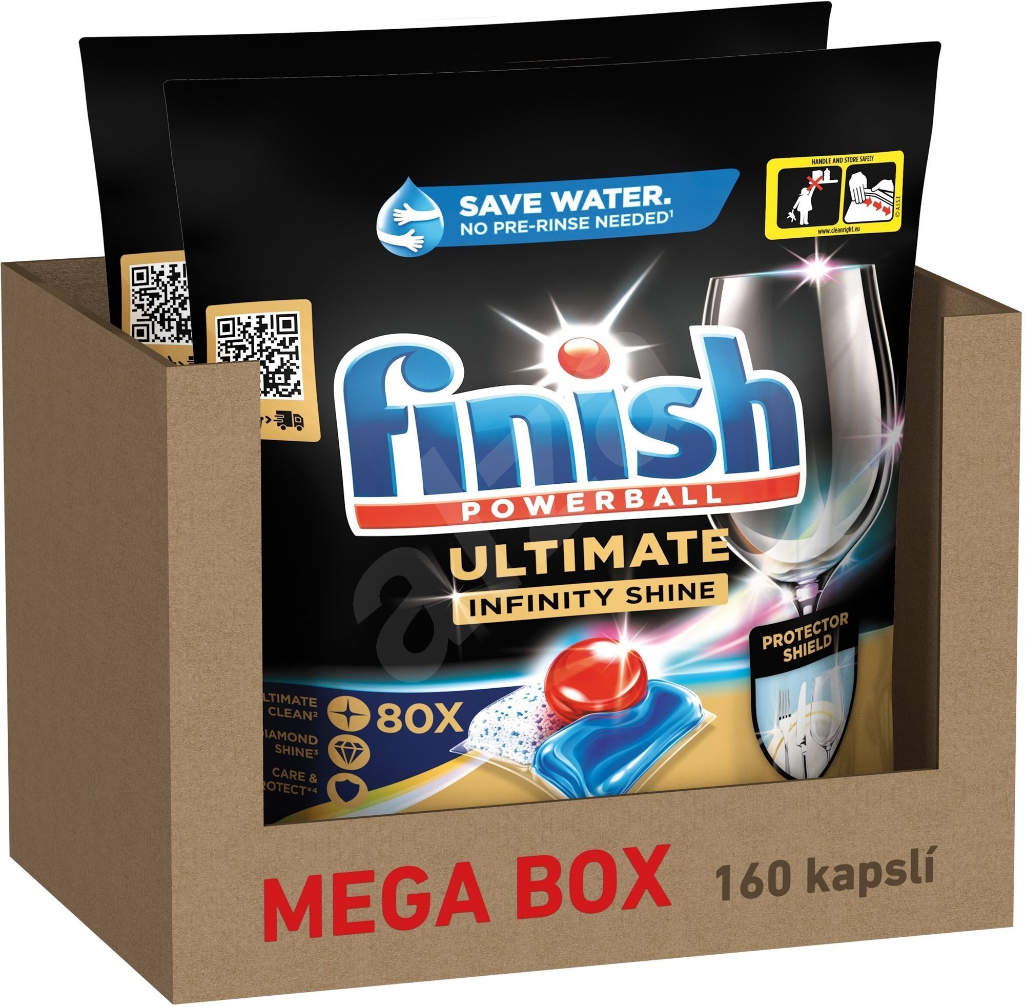 FINISH Quantum Infinity Shine 2×80 ks Tablety do myčky Alza.cz