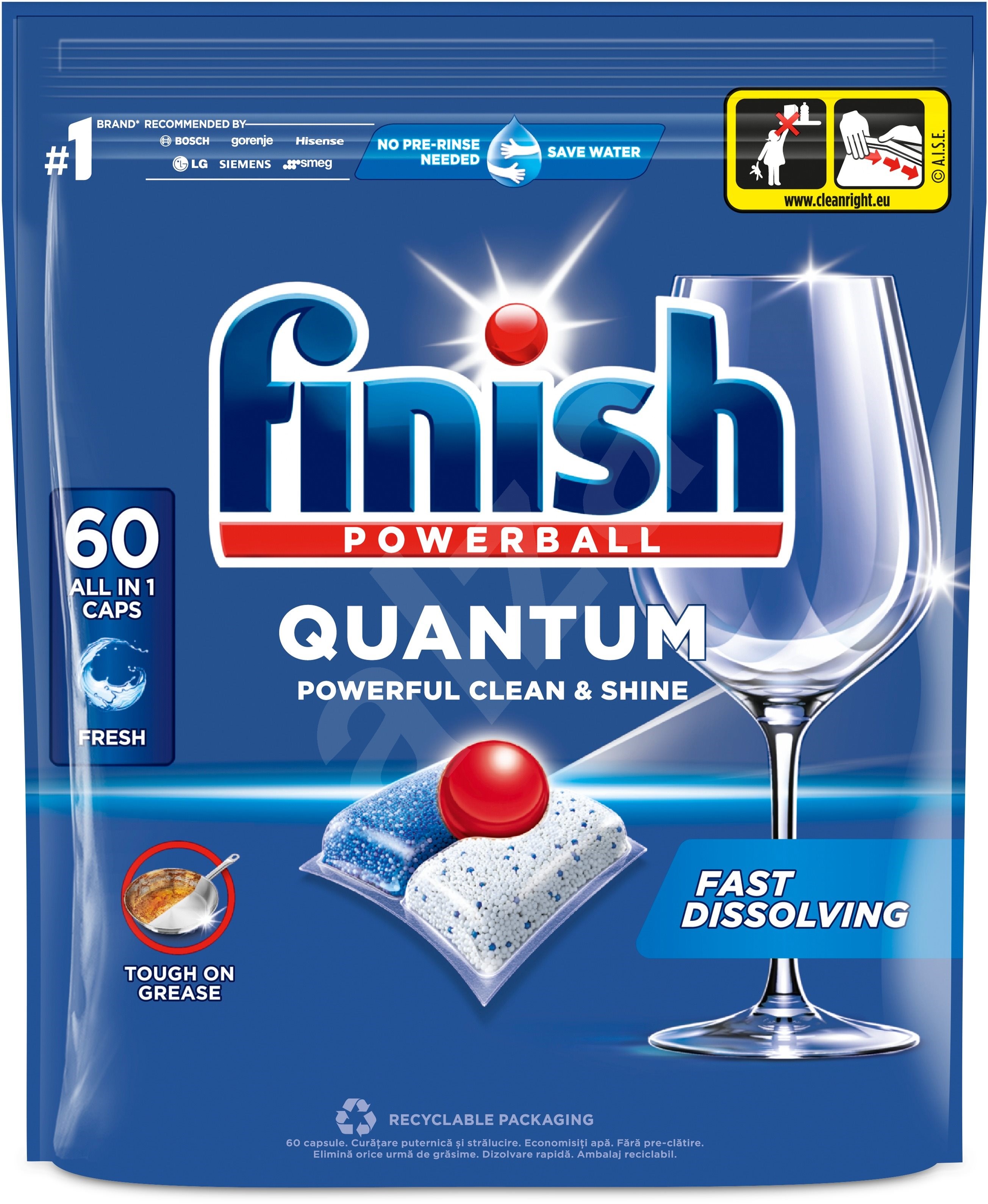 FINISH Quantum All in 1, 60 ks Tablety do myčky Alza.cz