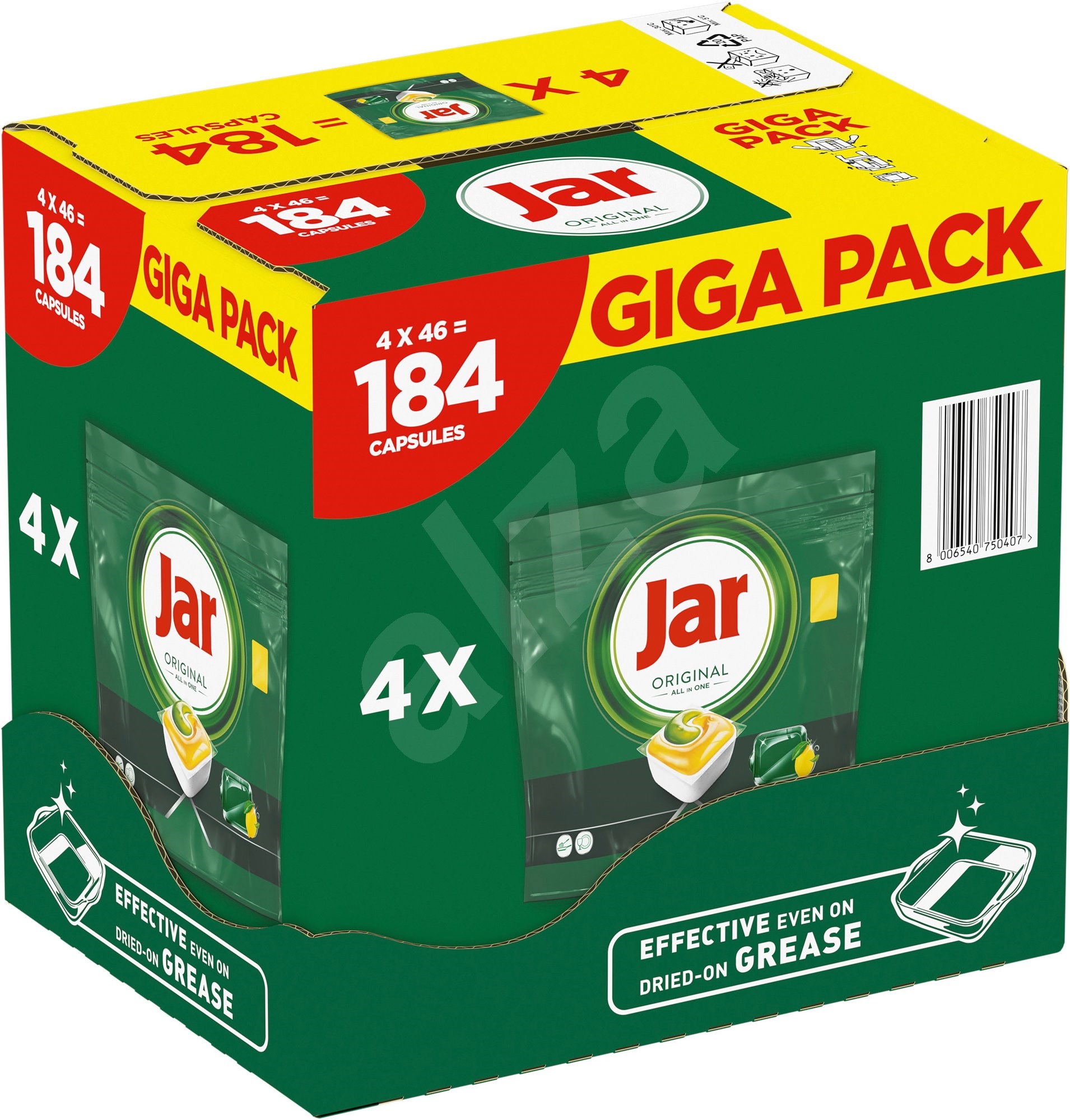 JAR Original lemon 184 ks - Tablety do myčky | Alza.cz