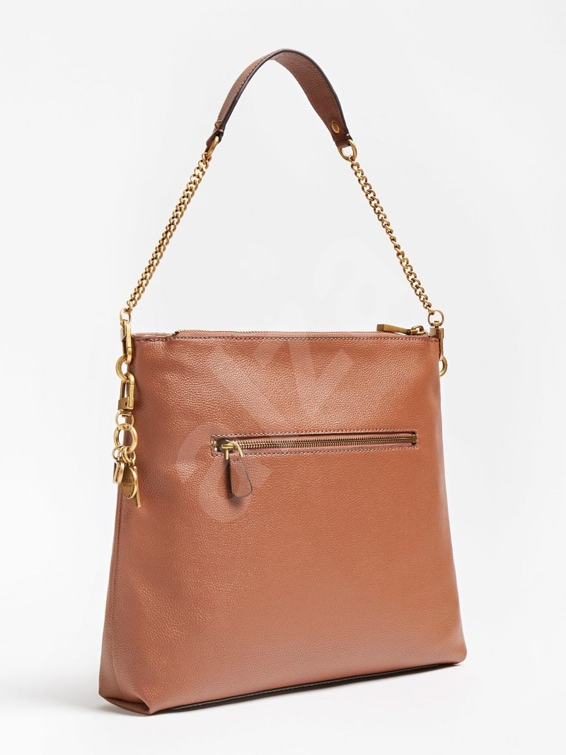 GUESS Destiny Strap Shoulder Bag Cognac Kabelka Alza.cz