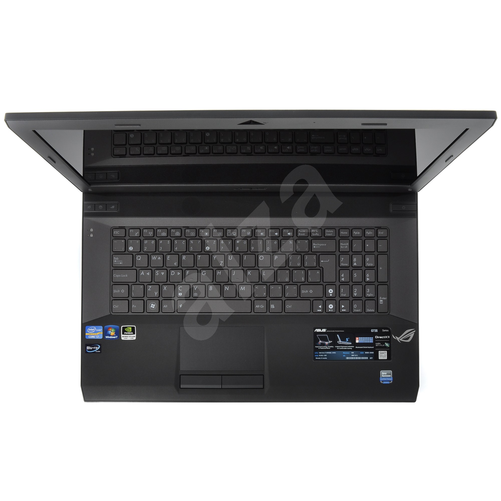 ASUS G73SWTZ160Z Notebook Alza.cz