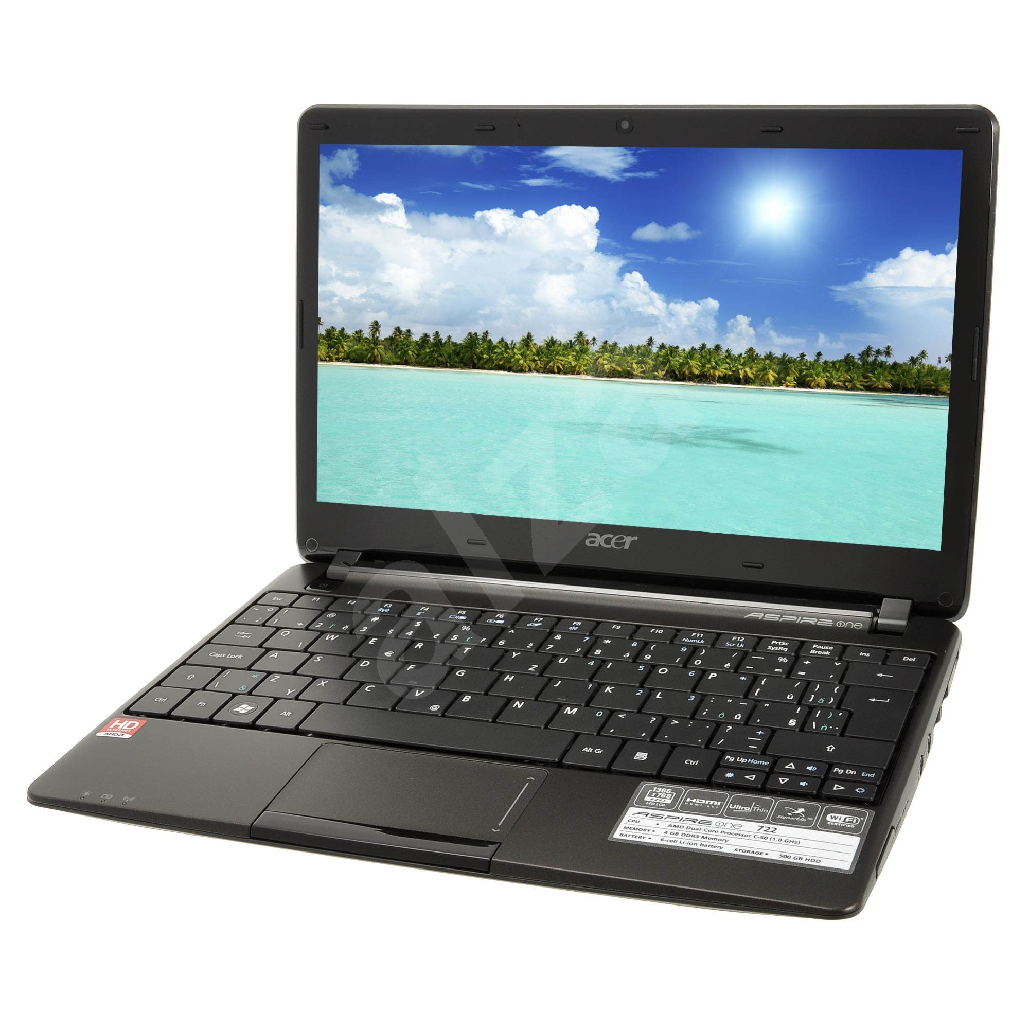 Acer aspire one 722 замена памяти