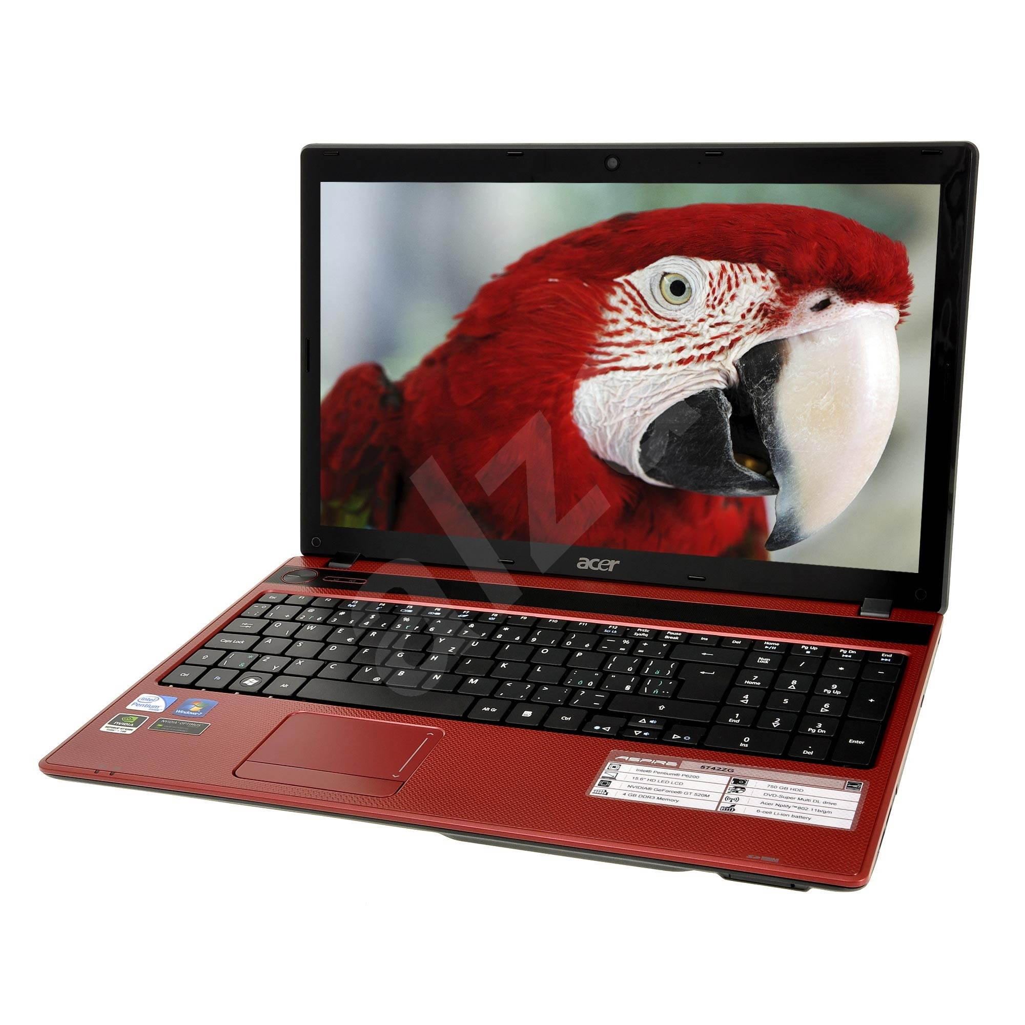 Acer Aspire 5742ZG-P624G75Mnrr červený - Notebook | Alza.cz