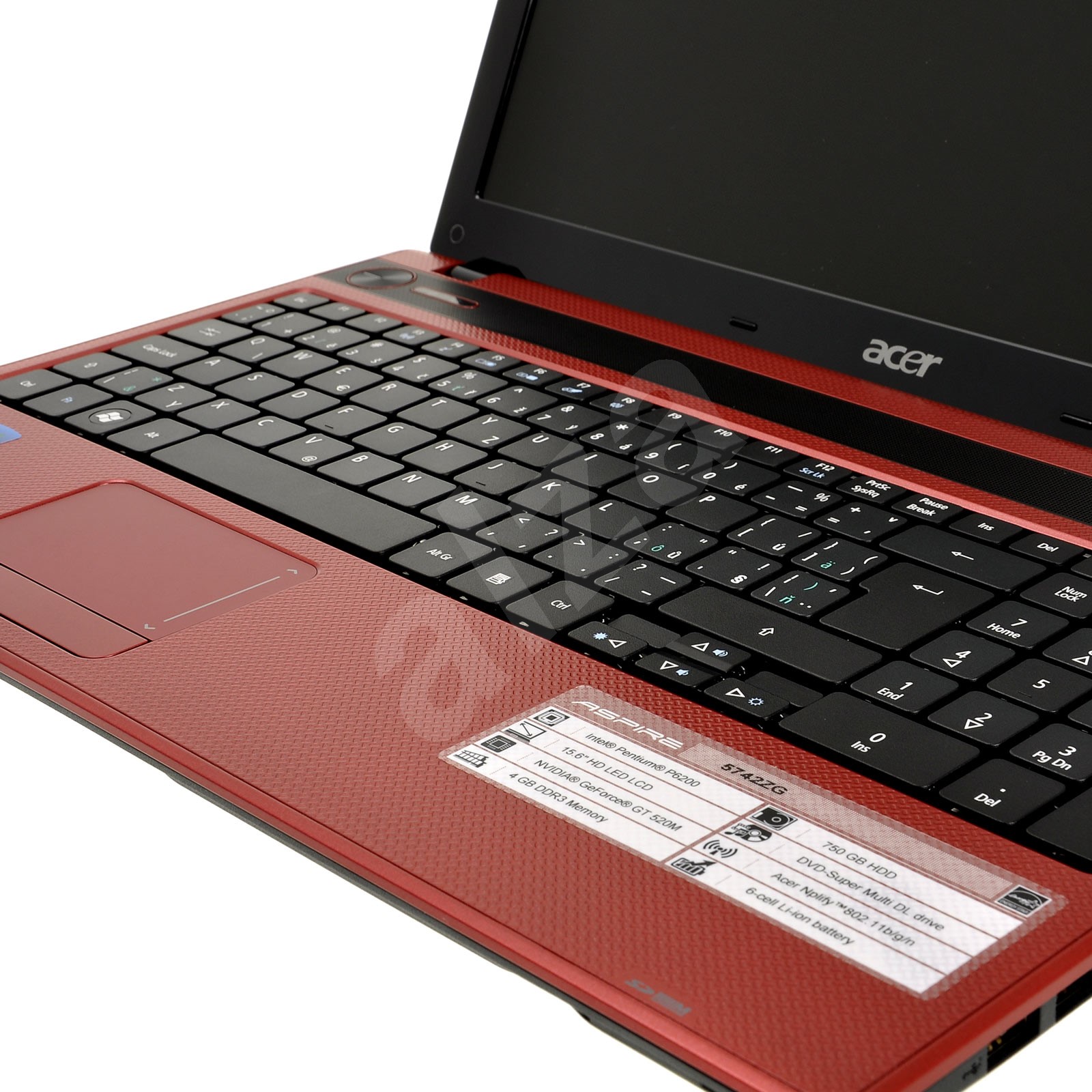 Acer Aspire 5742ZG-P624G75Mnrr červený - Notebook | Alza.cz