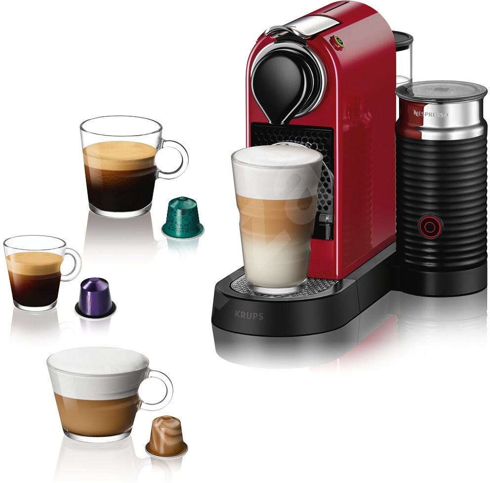 NESPRESSO Krups Citiz & Milk Red XN761510 Kávovar na kapsle Alza.cz