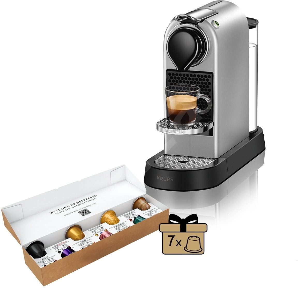 Nespresso Krups Citiz Silver Xn741b10 Kávovar Na Kapsle Alzacz