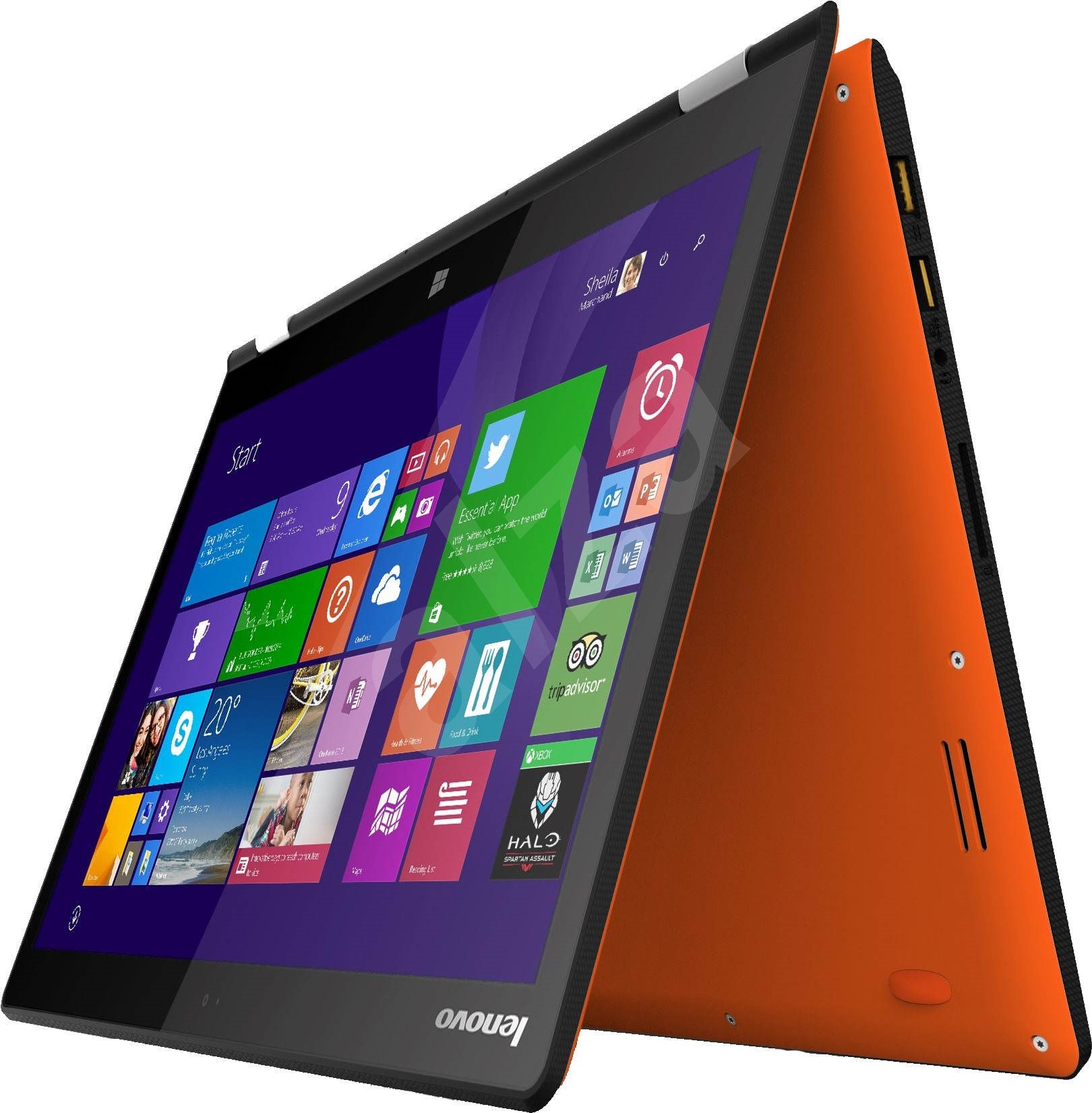 Lenovo IdeaPad Yoga 70014ISK Clementine Orange Tablet PC Alza.cz