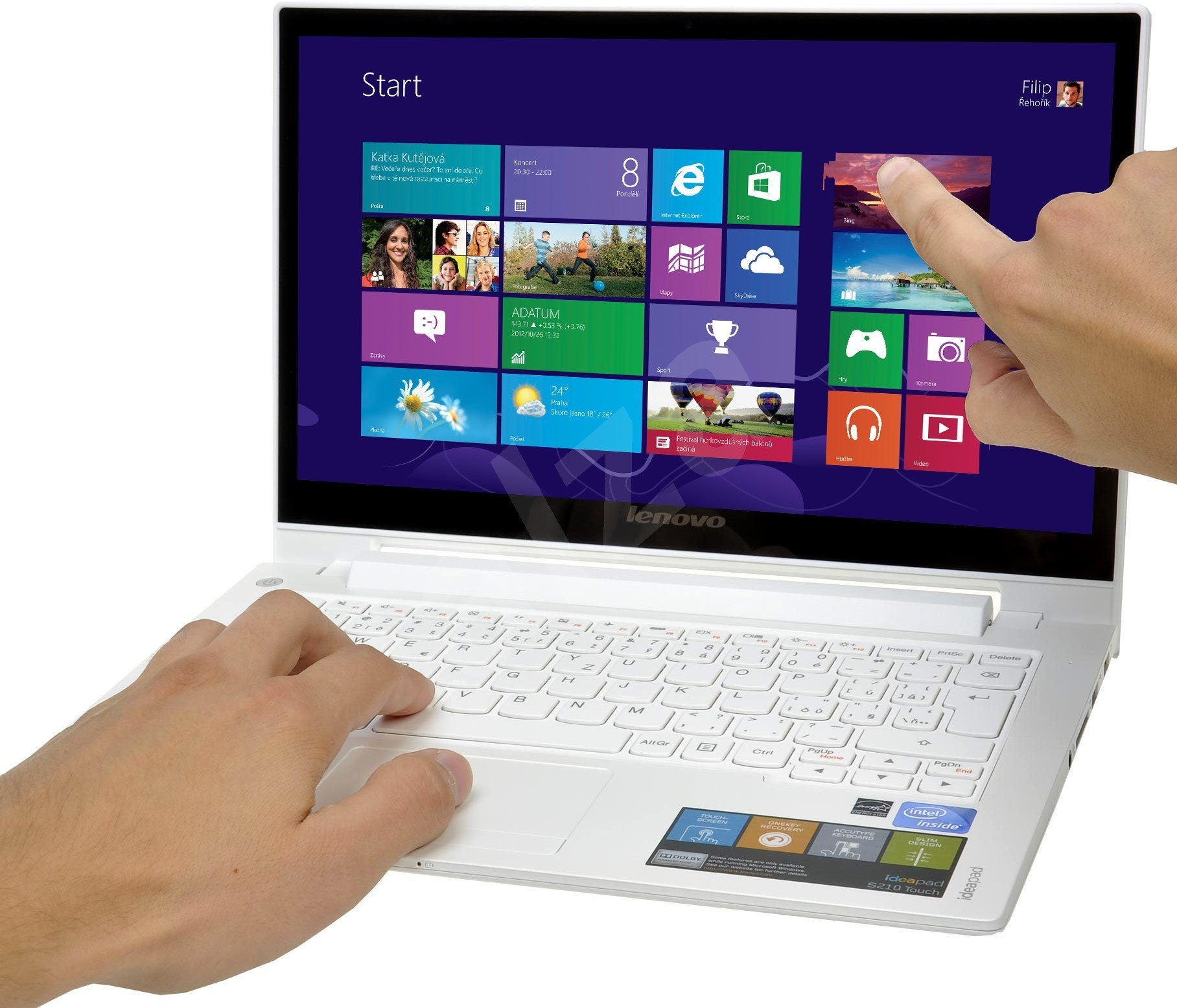 Не грузит ноутбук ideapad s210 touch