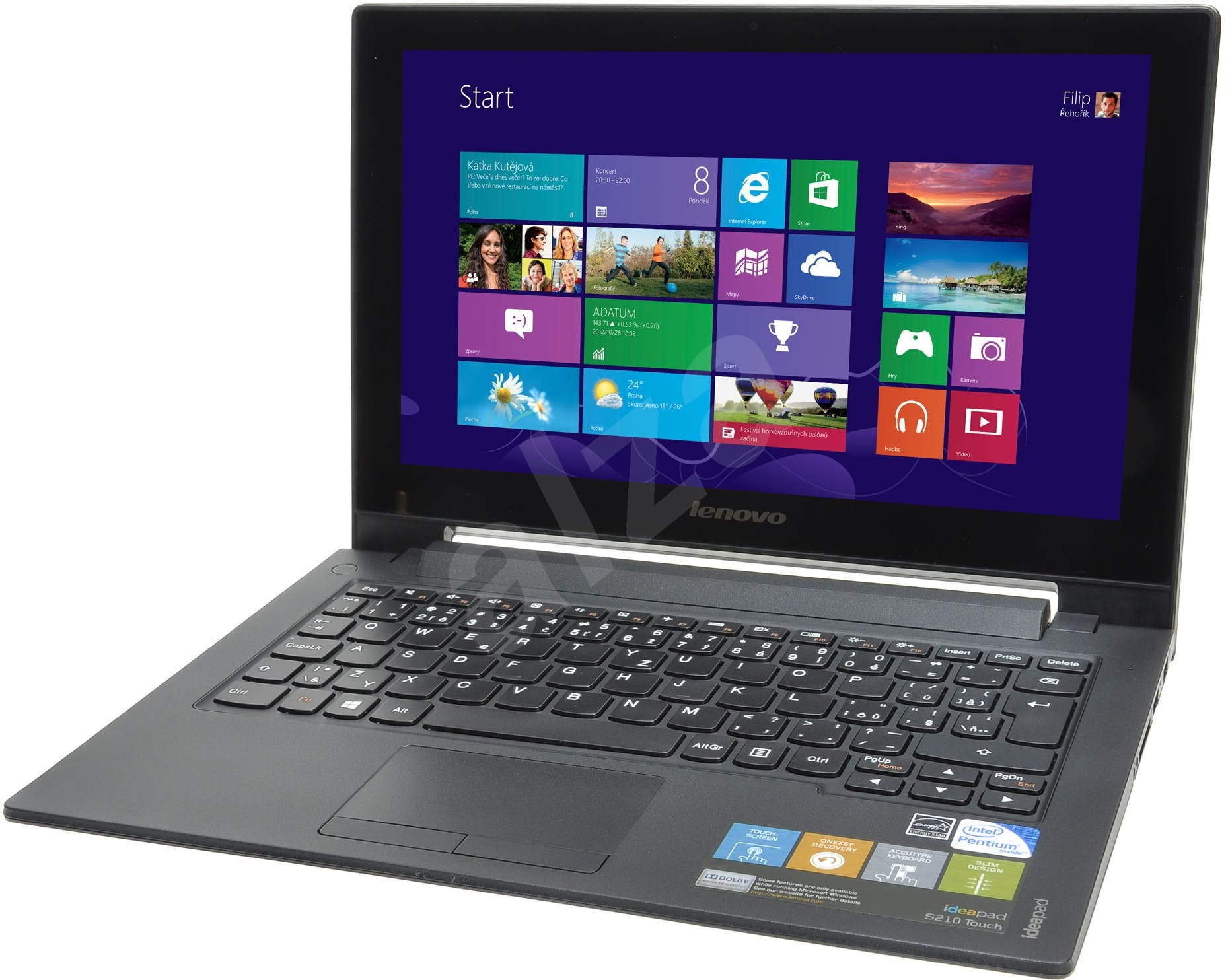 Lenovo IdeaPad S210 Touch Black - Notebook | Alza.cz