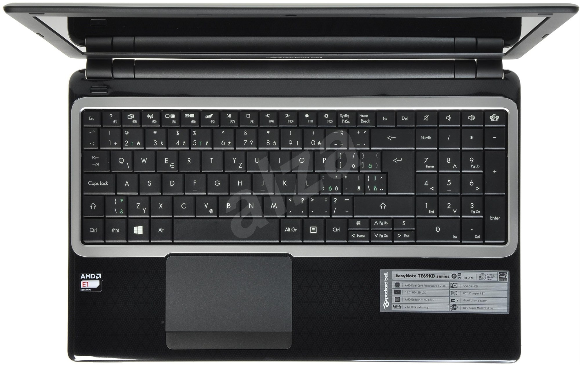 Разборка ноутбука packard bell te69kb