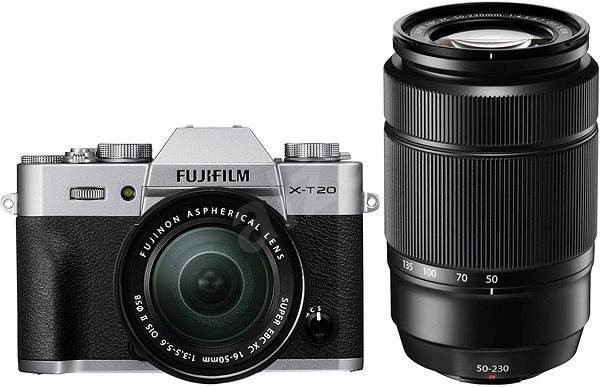 Fujifilm X T Stribrny Xc16 50mm F3 5 5 6 Ois Ii Xc50 230mm F4 5 6 7 Ois Ii Digitalni Fotoaparat Alza Cz