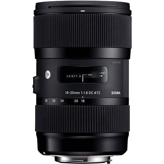 SIGMA 18-35mm f/1,8 DC HSM pro Canon ART - Objektiv