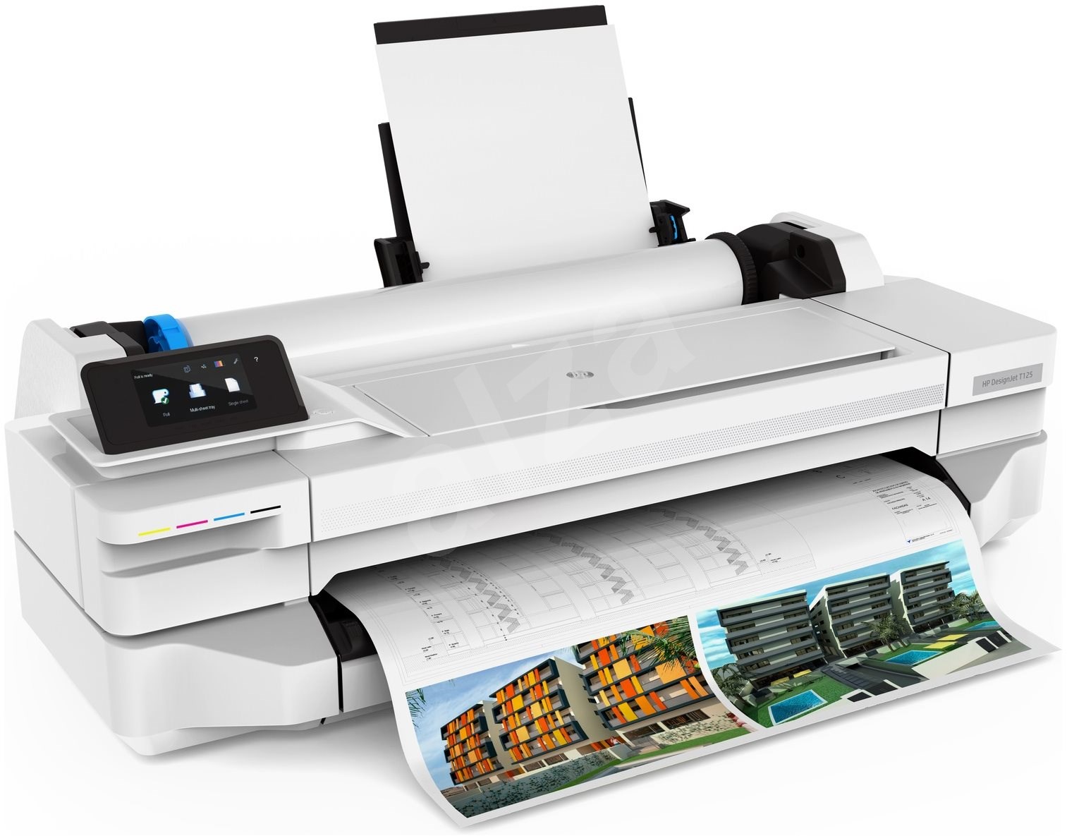 Hp designjet t125 обзор