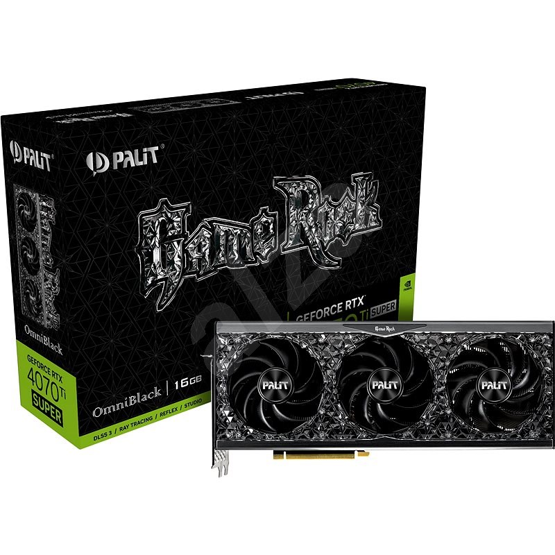 PALiT RTX 4070 Ti SUPER GameRock OmniBlack 16G