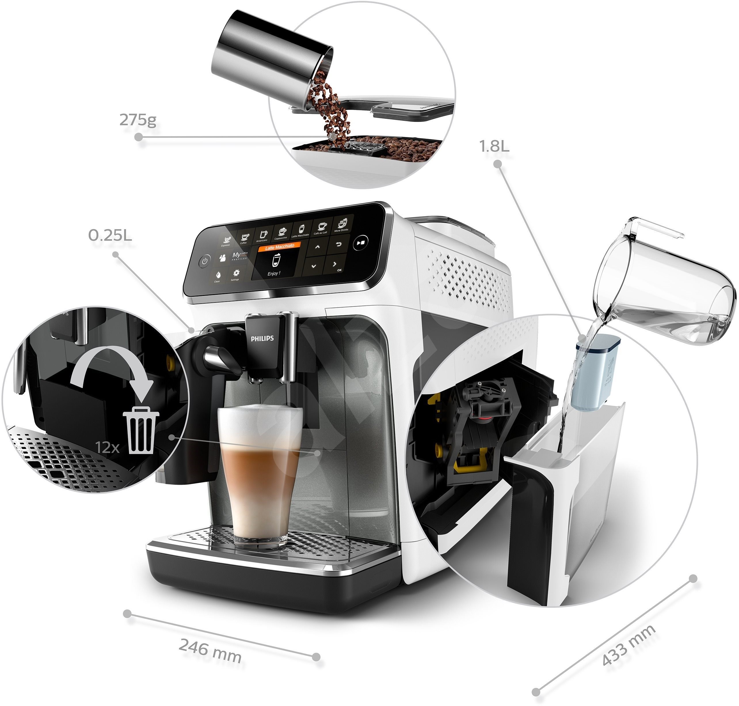 Philips Series 4300 LatteGo EP4343/70 za 18 990 Kč - Automatický ...
