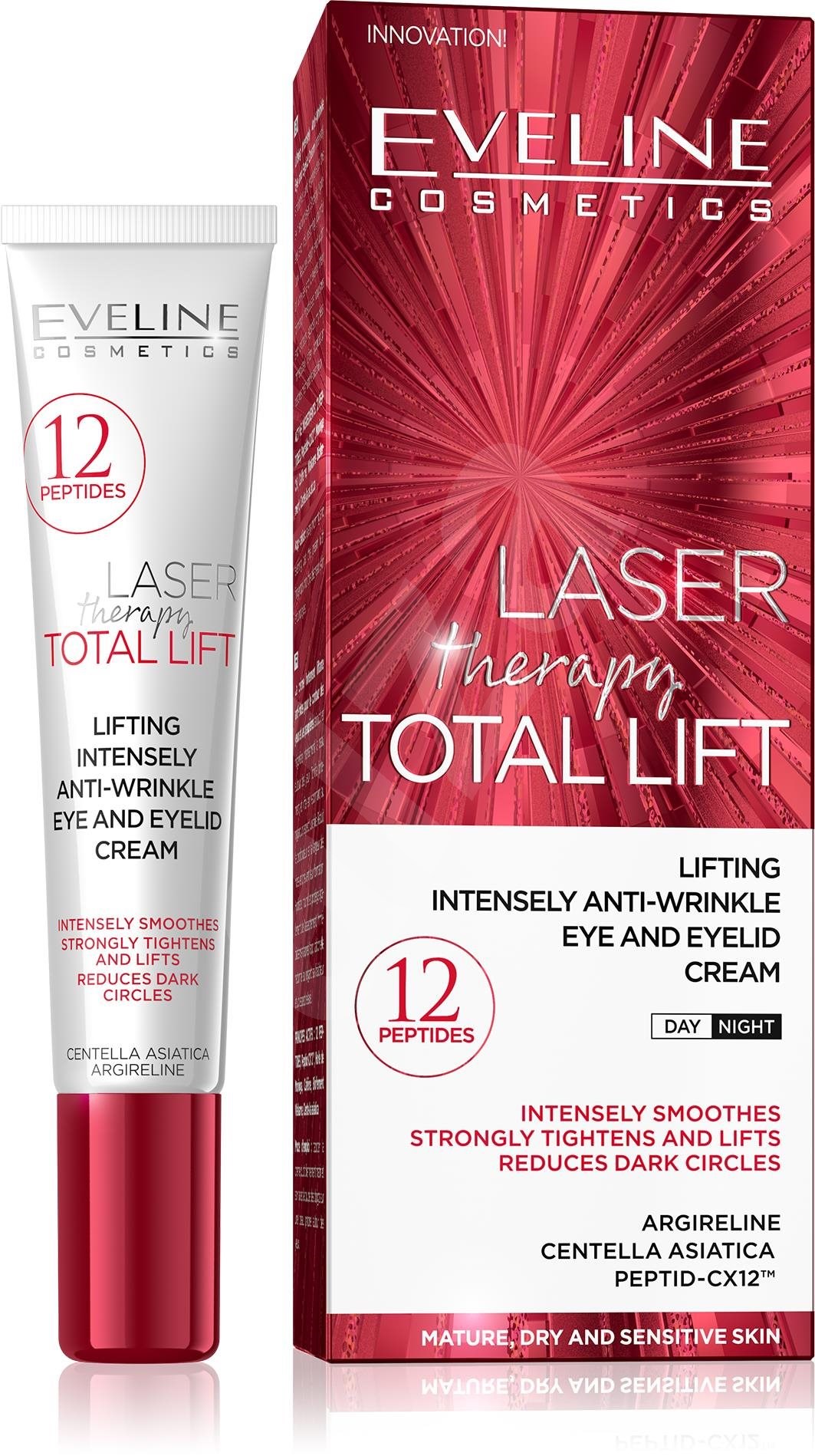 EVELINE COSMETICS Laser Therapy total lift eye cream 20 ml za 127 Kč ...