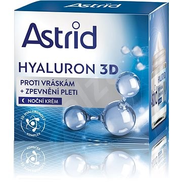ASTRID Hyaluron 3D Zpevňující noční krém proti vráskám 50 ml - Pleťový krém