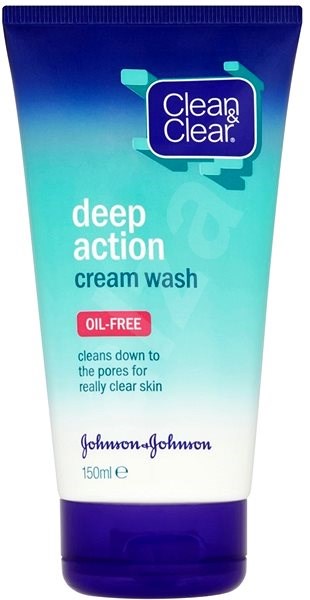 clean & clear deep action cream wash 150ml