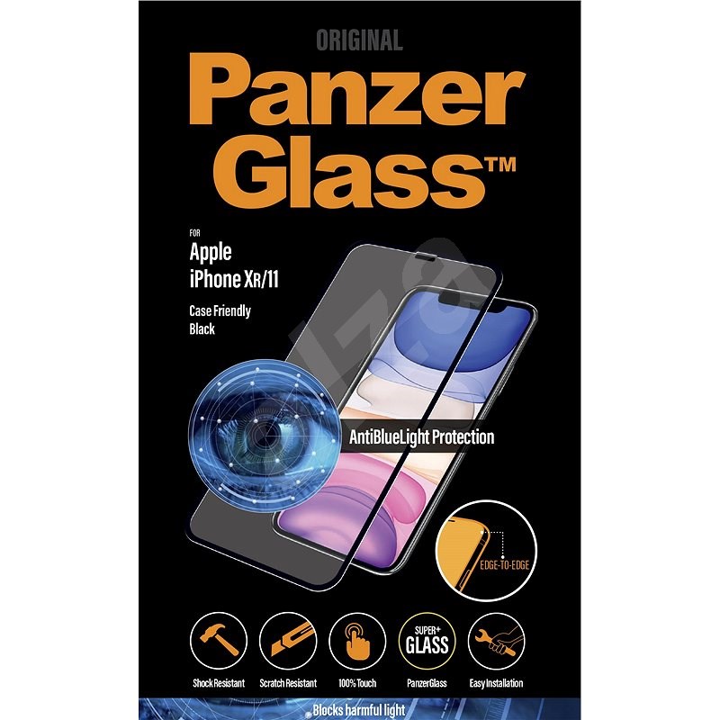 Panzerglass Edge To Edge Pro Apple Iphone Xr 11 Cerne S Anti Blue Light Ochranne Sklo Alza Cz