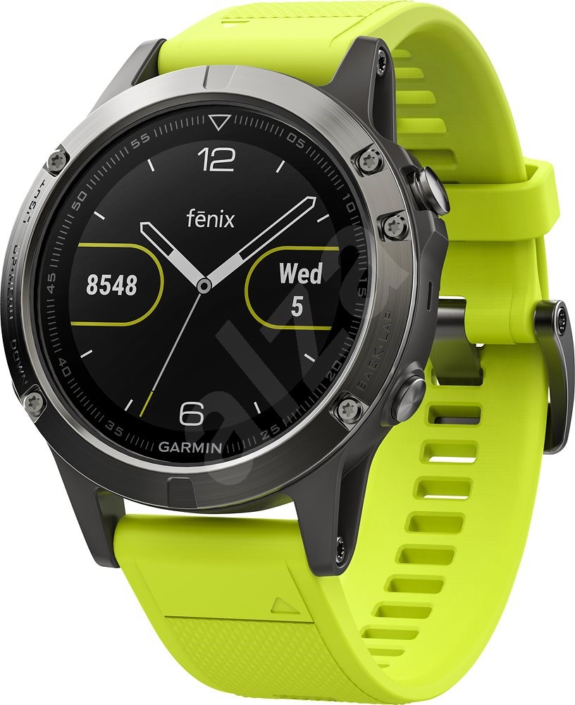 garmin fenix 5 yellow strap