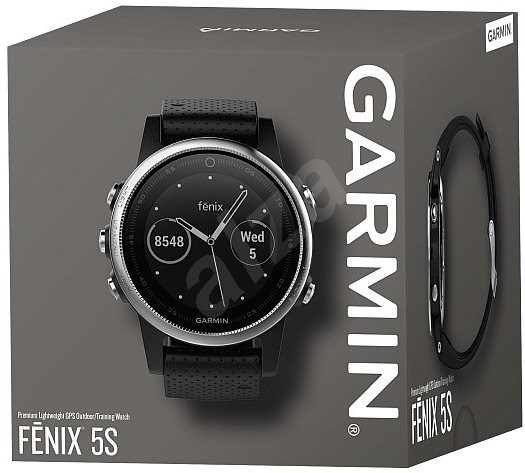 garmin fenix 5s silver black