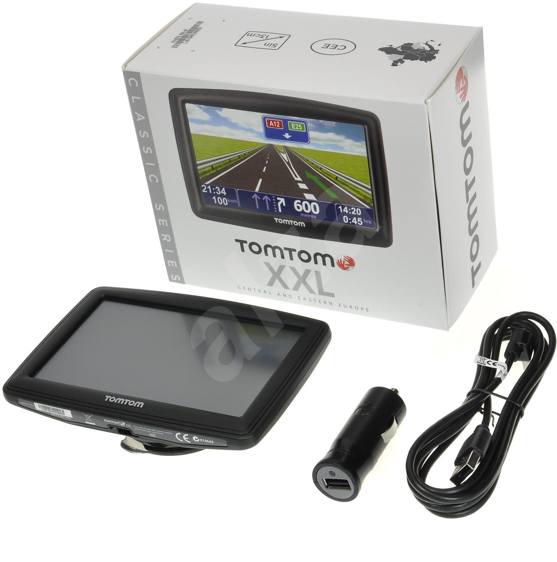 TomTom XXL Classic IQ Routes Regional GPS navigace Alza.cz