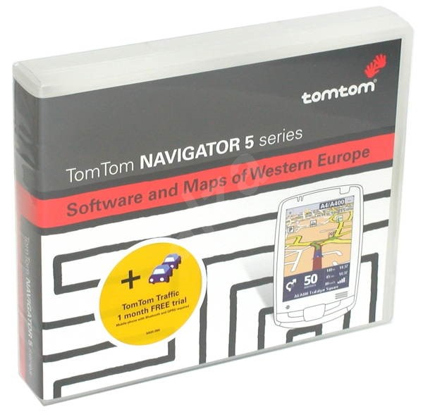 tomtom mapa čr TomTom NAVIGATOR 5 software + mapy ČR, západní Evropa, Polsko  tomtom mapa čr