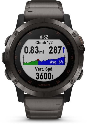 garmin fenix 5x plus sapphire titanium