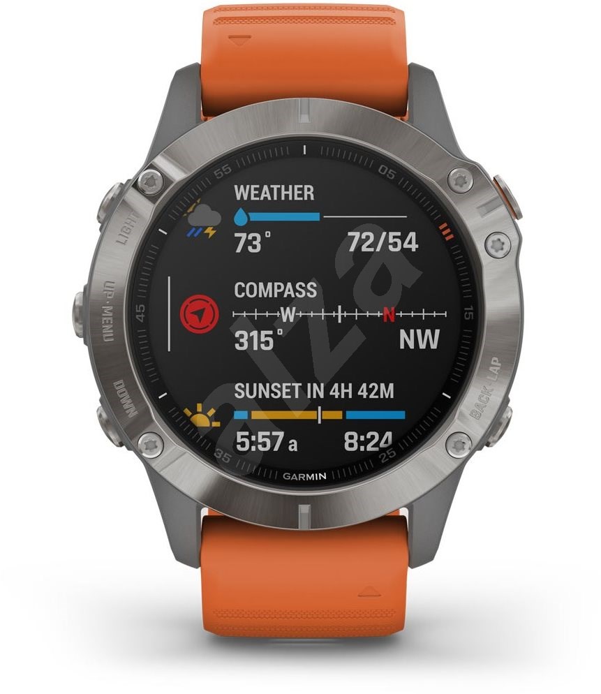garmin fenix 6 pro titanium