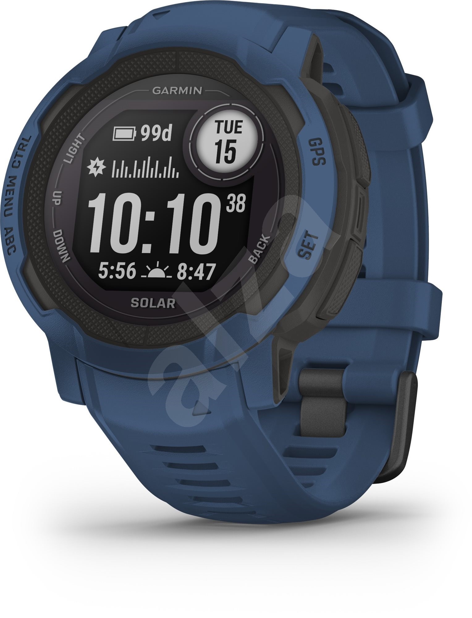 garmin instinct solar tidal blue