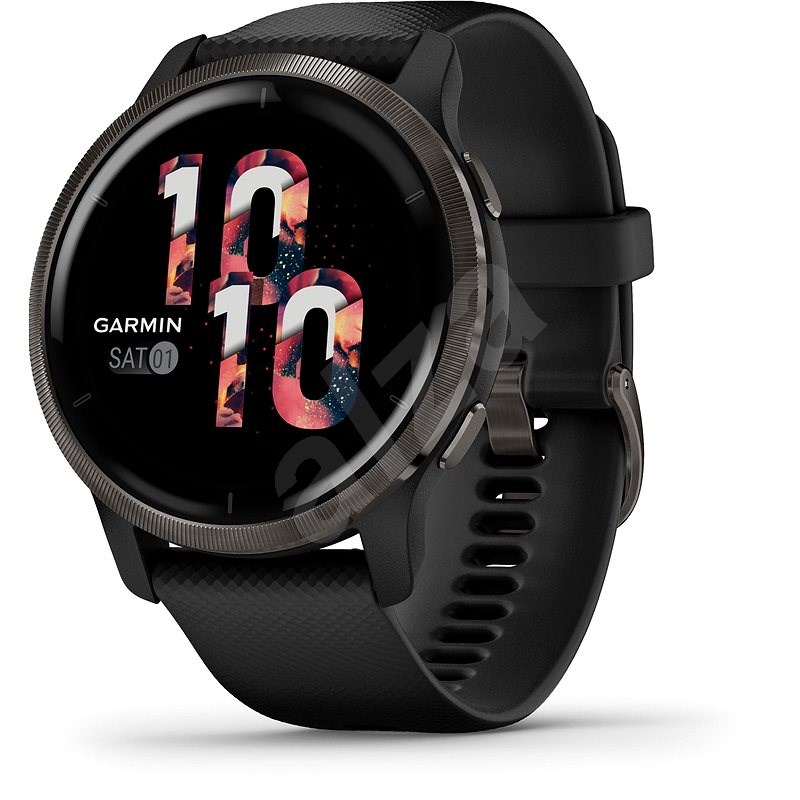Garmin Venu 2 Slate/Black Band - Chytré hodinky