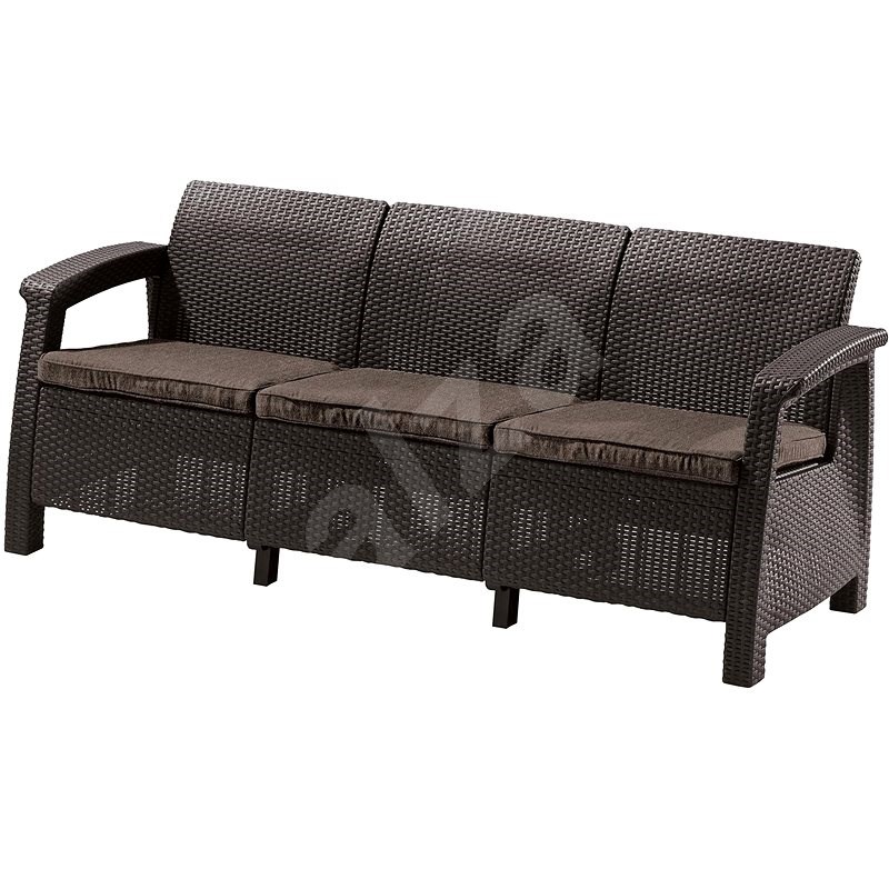 Диван пластиковый corfu love seat max