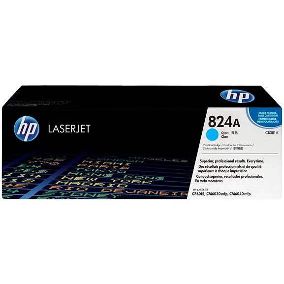 HP CB381A č. 824A azurový originální - Toner